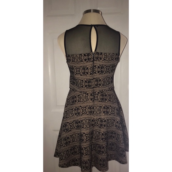 Black and Gold Dress by TRIXXI - Picture 2 of 2